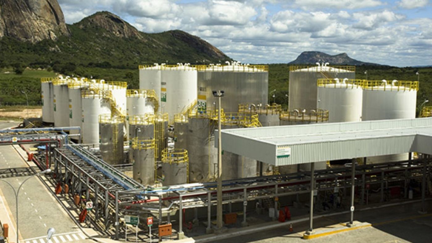 Complexo industrial de biocombustíveis